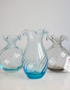 Pamono Murano Glass Vases by Mariana Iskra for Ribes the Art of Glass, Set of 3><noscript><img width=