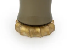 Pamono Murano Glass Vases with 24 Kt Gold by 1295 Murano, Set of 2><noscript><img width=