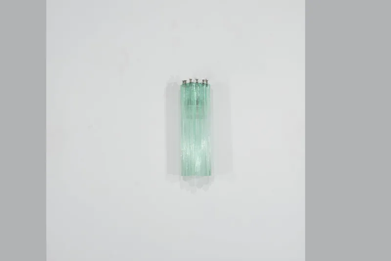 Clearance Pamono Murano Glass Wall Light, Italy, 1960s