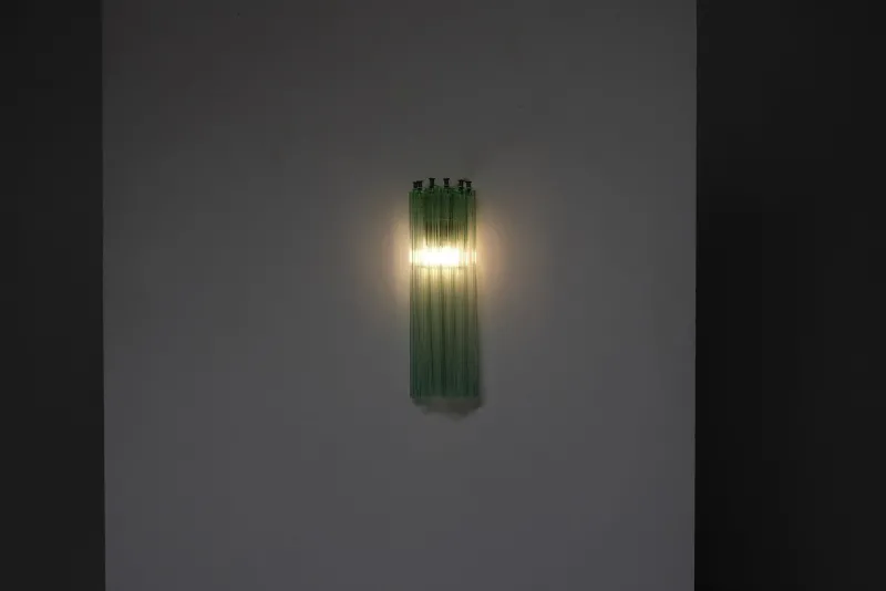Clearance Pamono Murano Glass Wall Light, Italy, 1960s