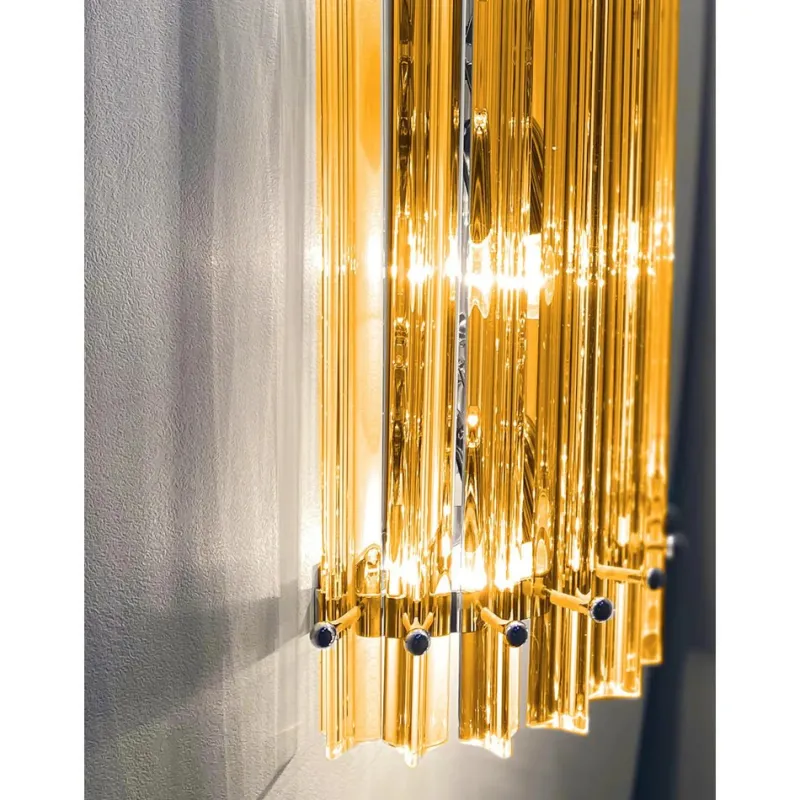 Online Pamono Murano Glass Wall Sconces by Simoeng, Set of 2