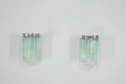 Clearance Pamono Murano Glass Wall Sconces, 1960s, Set of 2