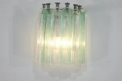 Clearance Pamono Murano Glass Wall Sconces, 1960s, Set of 2