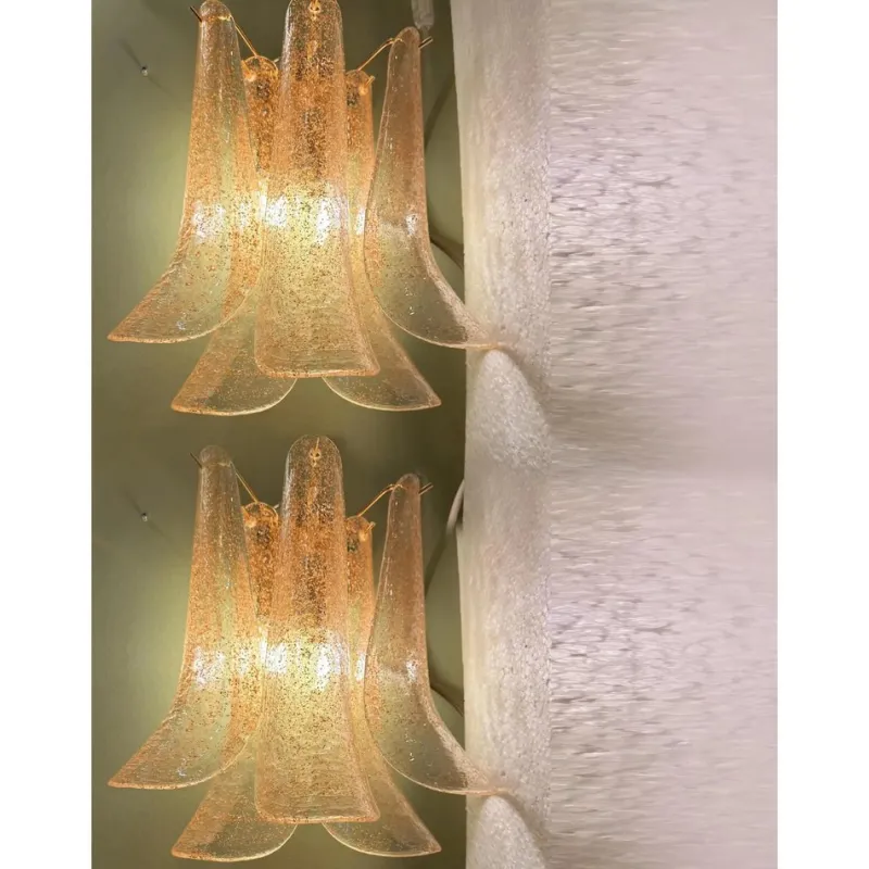 Pamono Murano Glass Wall Sconces by Simoeng, Set of 2> Wall Lights & Sconces|Wall Lights & Sconces