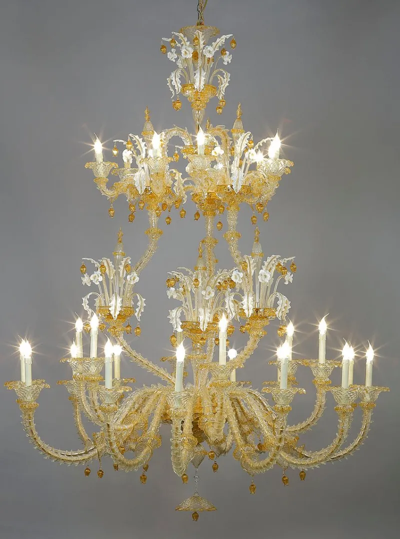 Hot Pamono Murano Scenic Chandelier by Vetrarti