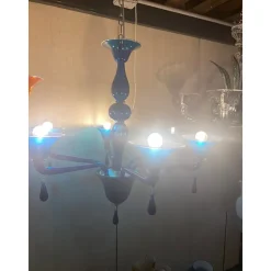 Pamono Murano Style Glass Chandelier by Simong><noscript><img width=