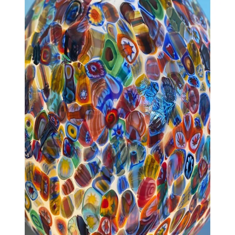 Pamono Murano Style Glass Egg Table Lamps by Simoeng, Set of 2> Table Lamps