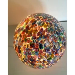 Pamono Murano Style Glass Egg Table Lamps by Simoeng, Set of 2><noscript><img width=