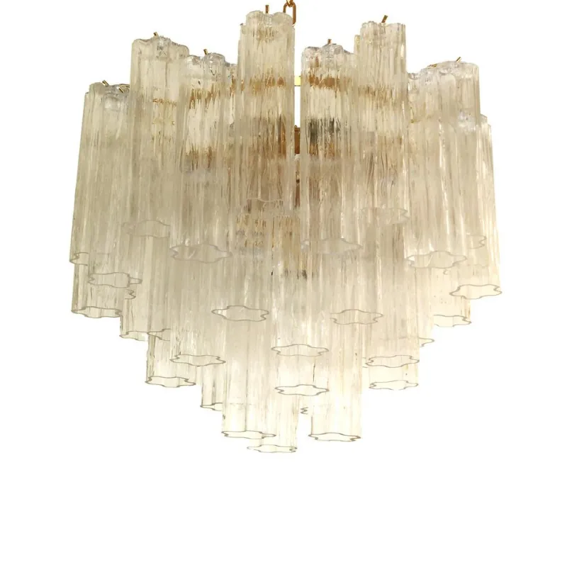 Discount Pamono Murano Style Glass Sputnik Chandelier Italian in Gold from Simoeng