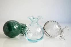 Sale Pamono Murano Vases in Acquamare from Ribes the Art of Glass, Set of 3