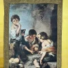 Pamono Murillo, Children Playing Dice, 1920, Oil on Canvas, Framed> Old Masters