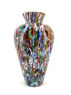 Pamono Murrina Amphora Vase by 1295 Murano> Tabletop