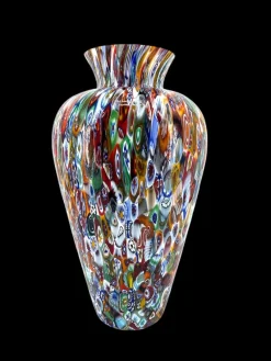 Pamono Murrina Amphora Vase by 1295 Murano><noscript><img width=