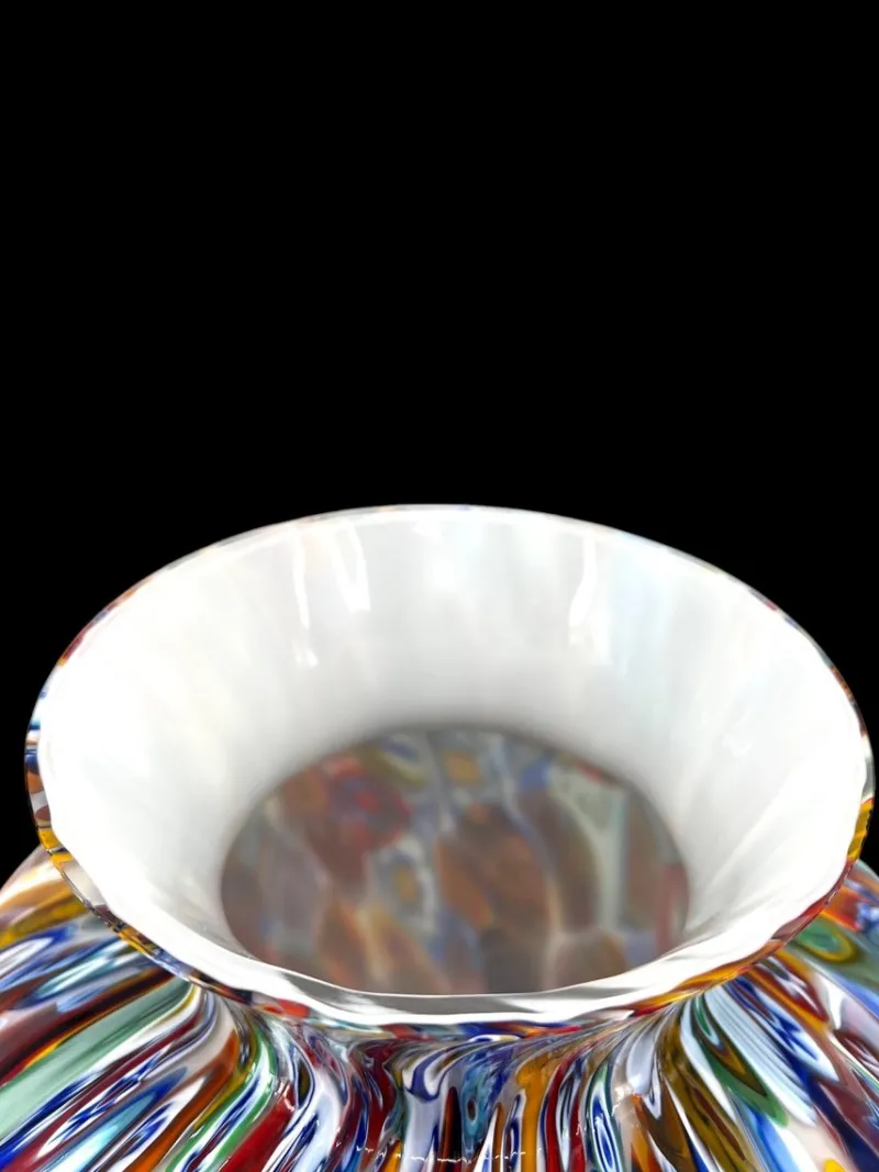 Pamono Murrina Amphora Vase by 1295 Murano> Tabletop