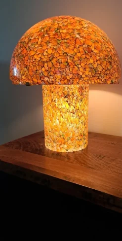 Online Pamono Mushroom Table Lamp from Peill & Putzler, 1970s