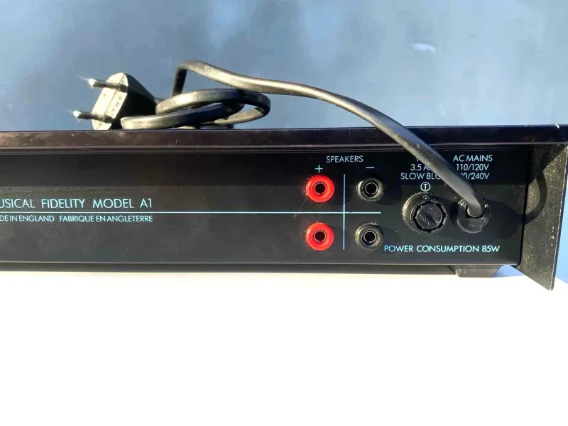 Pamono Musical Fidelity A1 Integrated Class a Amplifier, 1985> Electronics