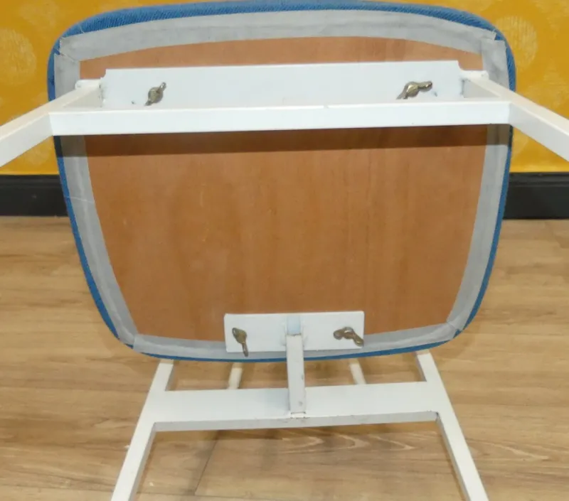 Pamono Mute Valet 1960s Wardrobe Clothes Rack with Seat Clothes Chair Clothes Fan Dressing Chair> Racks, Hooks & Valets