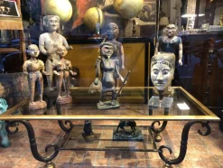 Pamono Myanmar Artist, Asian Shaman Figure, Late 1800s, Polychrome Wood><noscript><img width=