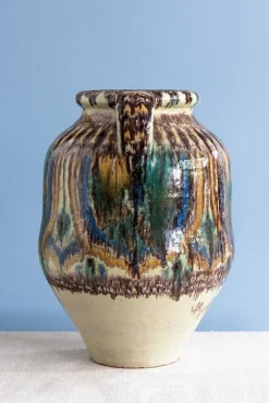Pamono Nabeul Double-Handled Jar by Pierre De Verclos, 1930><noscript><img width=