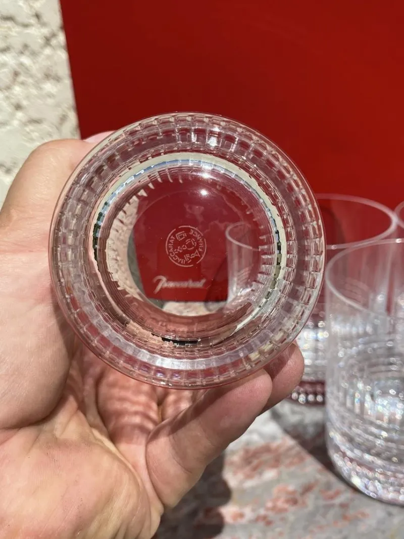 Online Pamono Nancy Goblets from Baccarat, Set of 9