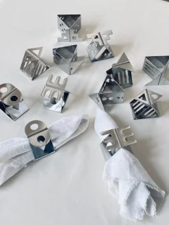 Pamono Napkin Rings, Set of 12> Cutlery & Serving Utensils