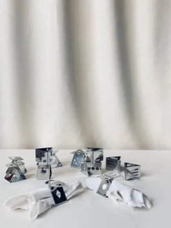 Pamono Napkin Rings, Set of 12> Cutlery & Serving Utensils