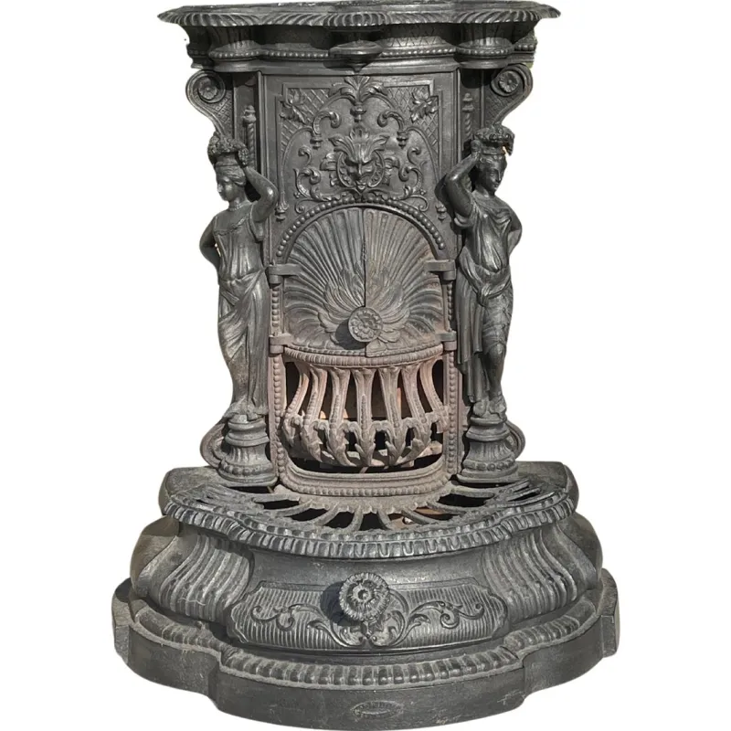 Discount Pamono Napoleon III Cast Iron Stove