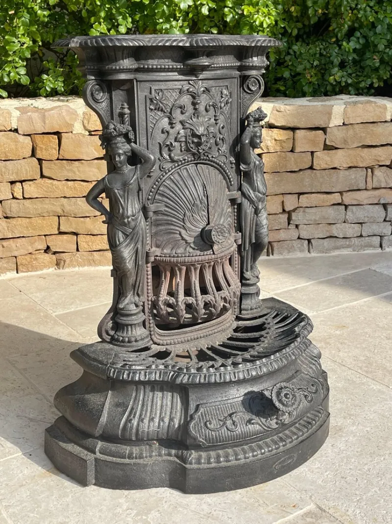 Discount Pamono Napoleon III Cast Iron Stove