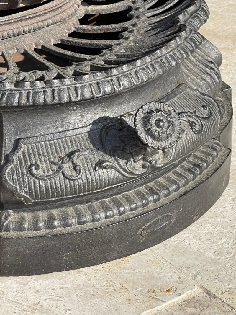 Discount Pamono Napoleon III Cast Iron Stove