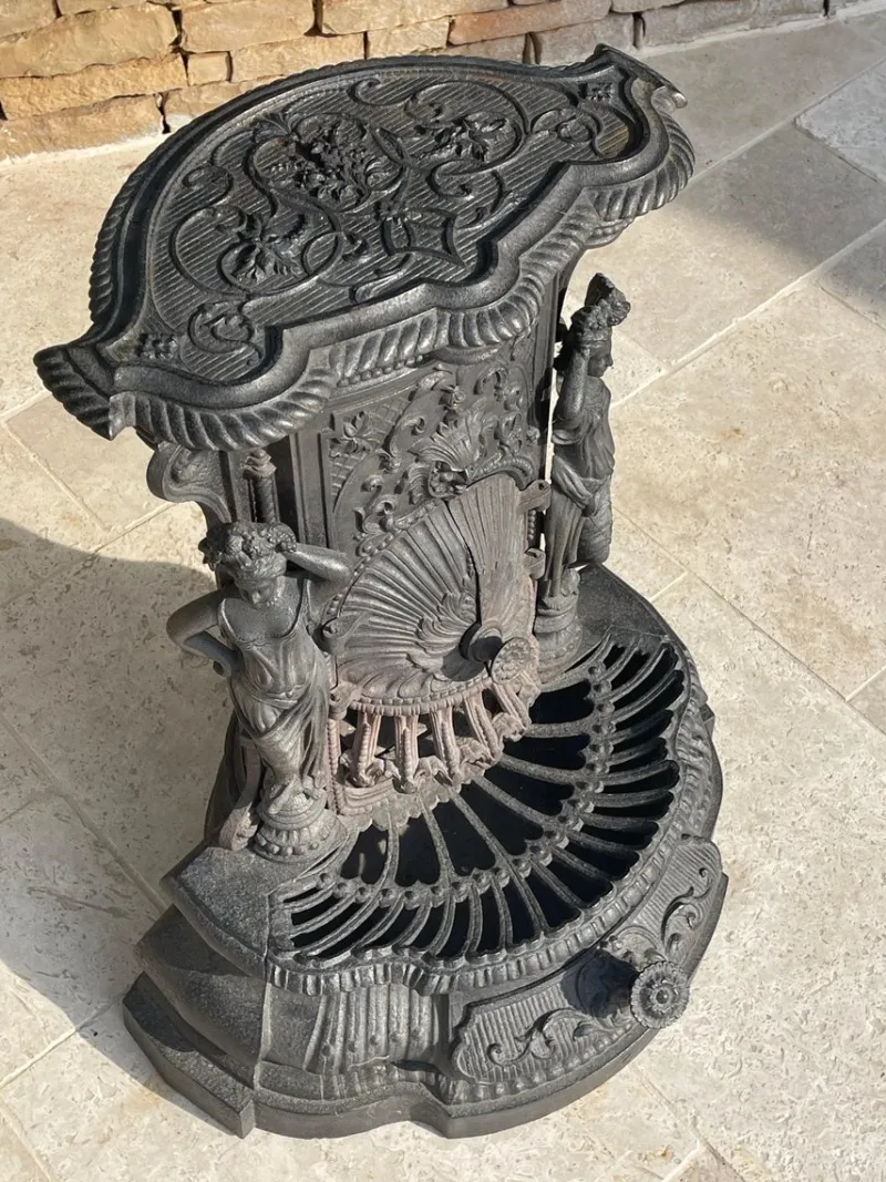 Discount Pamono Napoleon III Cast Iron Stove