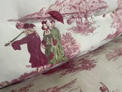 Online Pamono Napoleon III Chaise Lounge in Toile De Jouy