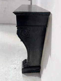 Best Pamono Napoleon III Fireplace with Claw Feet in Black Marble, 19th Century