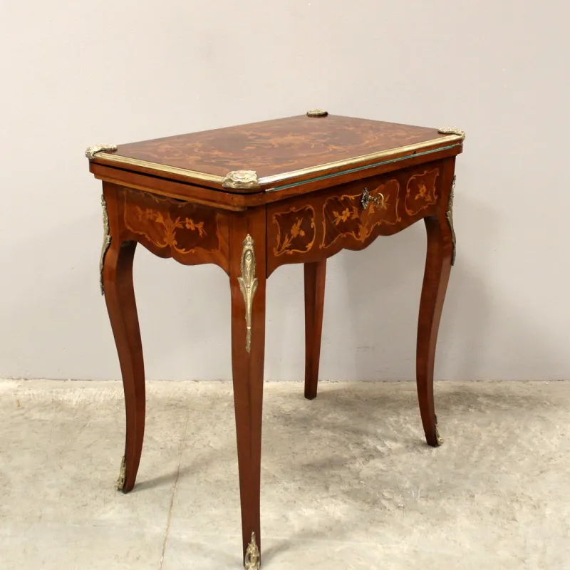 Pamono Napoleon III Game Table, 1800s> Game Tables