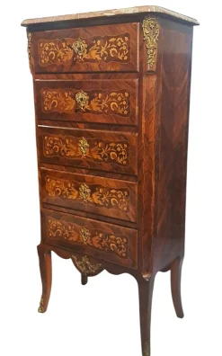 New Pamono Napoleon III Inlaid Secretary, France