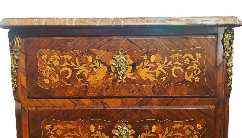 New Pamono Napoleon III Inlaid Secretary, France