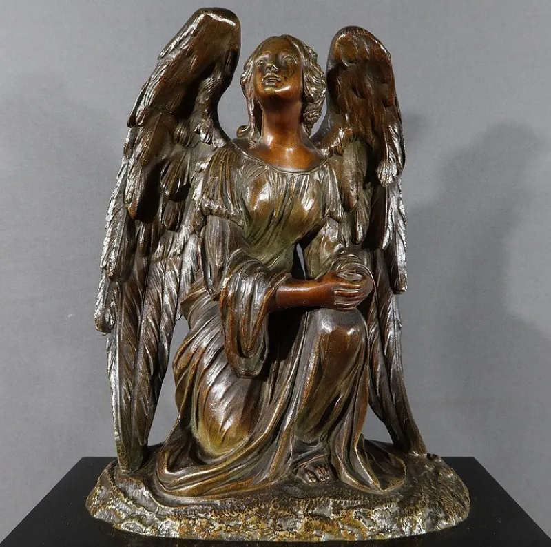 Pamono Napoleon III Marble and Bronze Clock> Clocks
