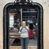 Outlet Pamono Napoleon III Mirror with Pediment