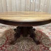 Outlet Pamono Napoleon III Oval Dining Table with Central Leg