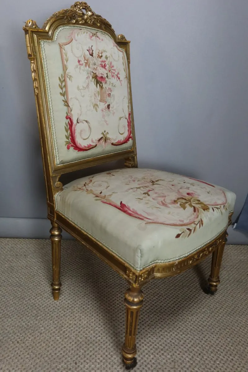 Pamono Napoleon III Salon, Set of 9> Living Room Sets