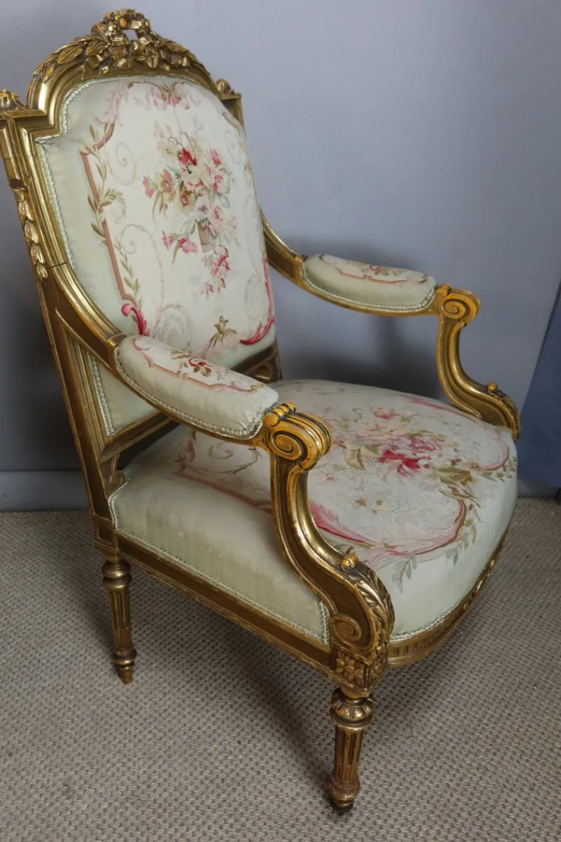 Pamono Napoleon III Salon, Set of 9> Living Room Sets