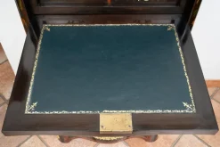 Sale Pamono Napoleon III Secretaire in Exotic Fine Woods with Gilt Bronze Applications, France, 19th Century