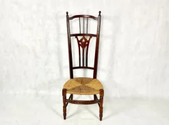 Pamono Napoleon III Straw Nanny Chair, 1800s> Children's Chairs