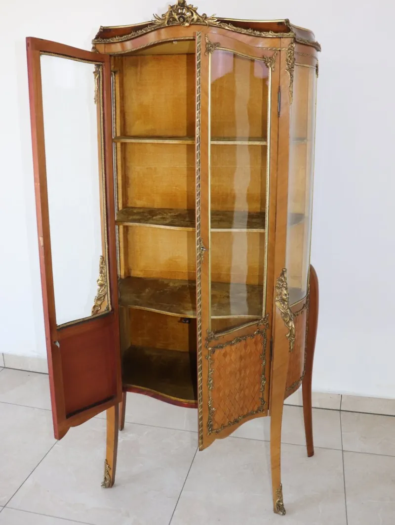 Pamono Napoleon III Style Display Cabinet, 1800s> Cabinets & Wardrobes