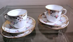 Clearance Pamono Napoleon III Style Porcelain Coffee Service Set, Set of 28