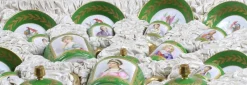 New Pamono Napoleon Table Service from Sevre, Set of 22