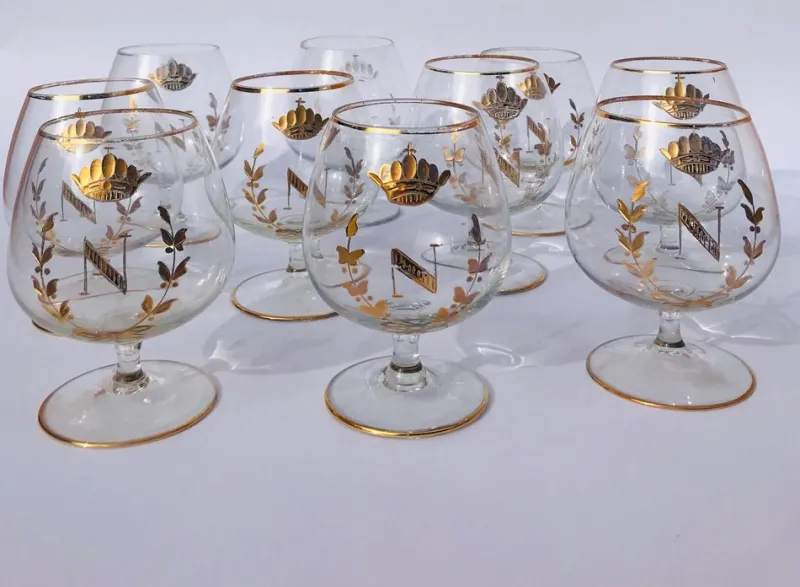 Pamono Napoleone Drinking Set, Set of 10> Glassware