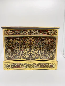 Outlet Pamono Napoleonic Boulle Tantalus Liquor Cabinet, 1870s, Set of 11