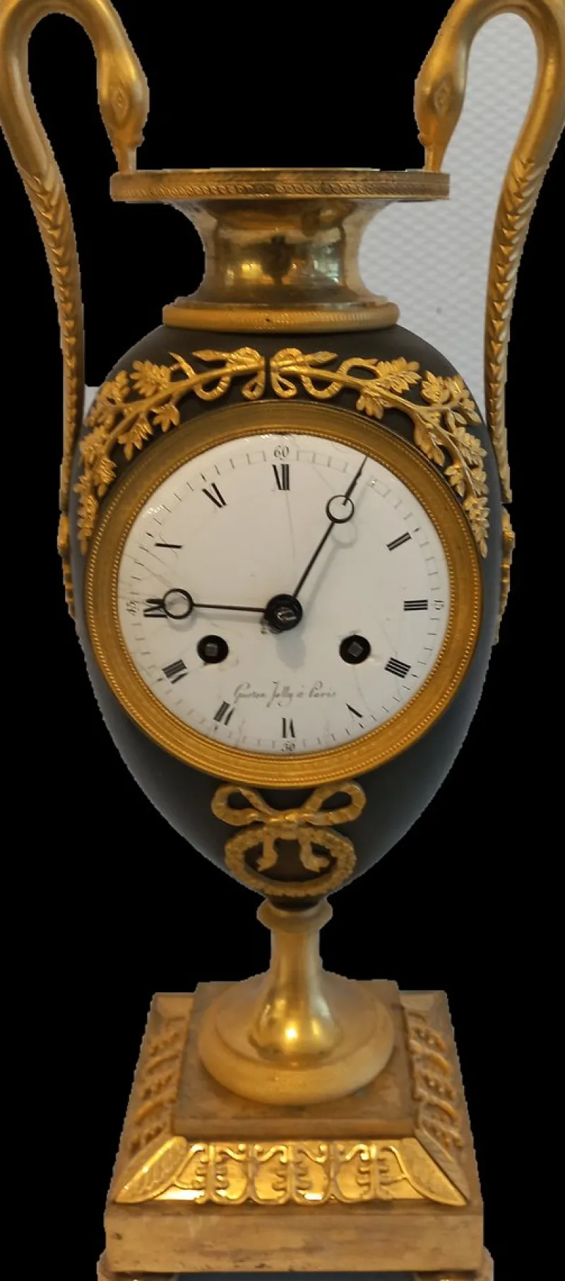 Pamono Napoleonic Empire Vase Clock> Watches