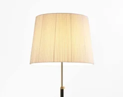 Pamono Natural and Brass Pie de Salón G1 Floor Lamp by Jaume Sans><noscript><img width=