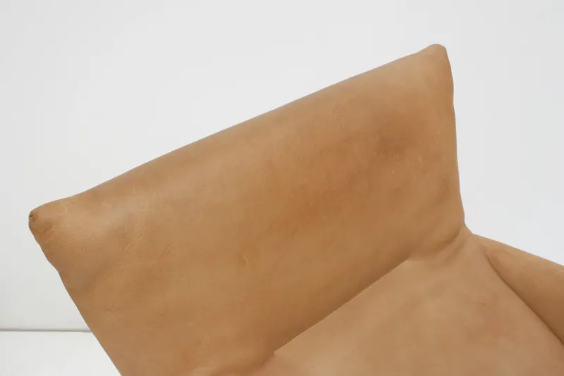 Online Pamono Natural Leather Rocking Chair from de Sede, Switzerland, 1970s
